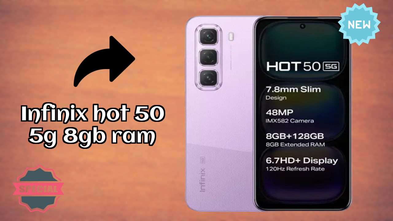 Infinix Hot 50 5G 8GB RAM Performance: 8 GB RAM Gaming Check