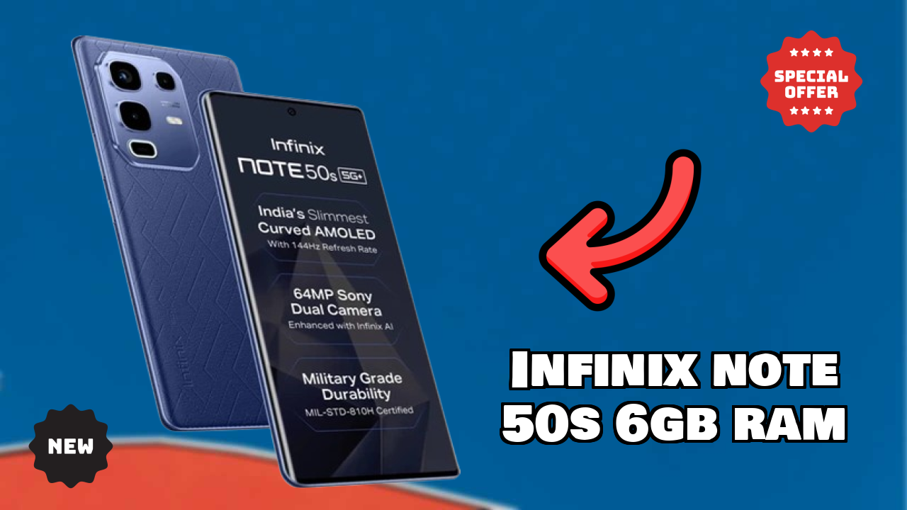 Infinix Note 50s 6GB RAM Display Analysis: 6.78 Inches (17.22 Cm) Quality