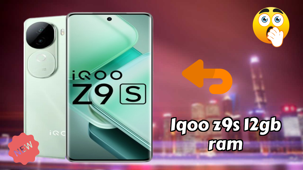IQOO Z9s 12GB RAM Performance: 12 GB RAM Gaming Check
