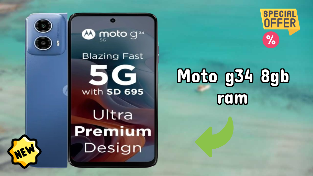 Moto G34 8GB RAM Battery Test: 5000 MAh Lasts All Day?