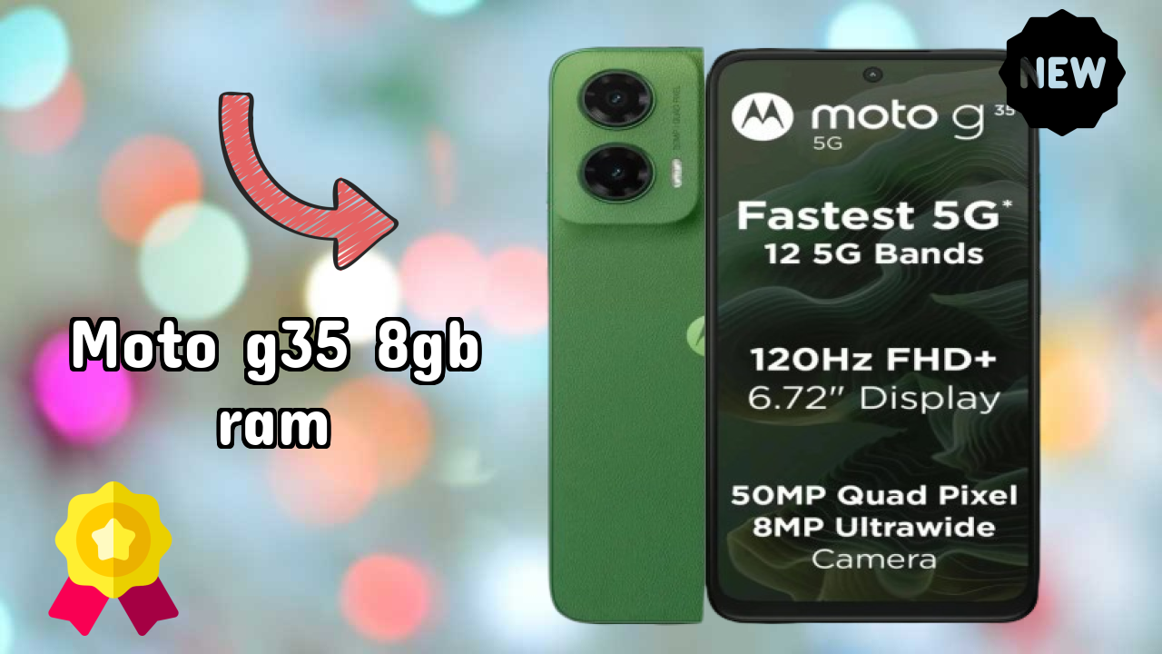 Moto G35 8GB RAM Display Review: 6.72 Inches (17.07 Cm) Screen Size