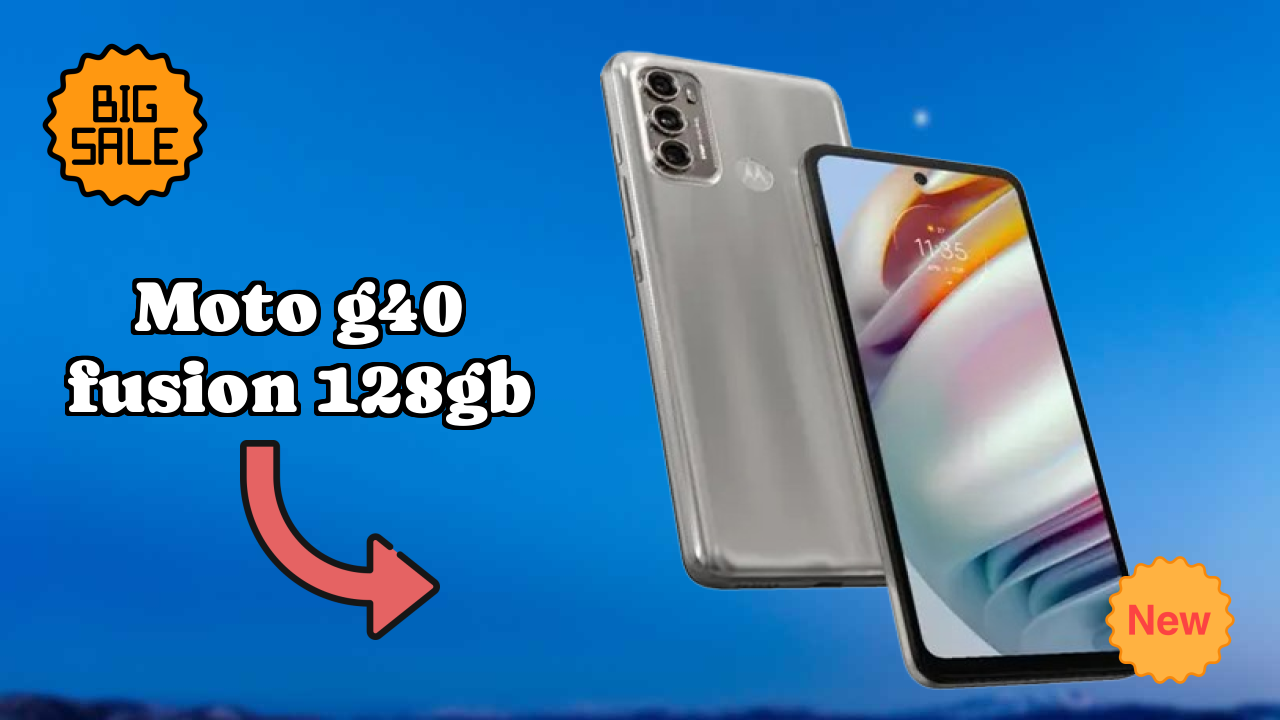 Moto G40 Fusion 128GB Display Analysis: 6.8 Inches (17.27 Cm) Quality