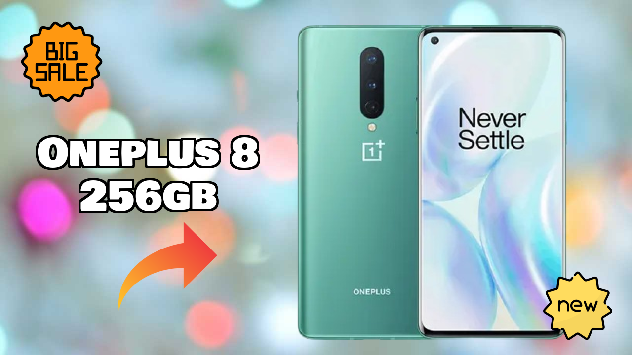 OnePlus 8 256GB Display Size: 6.55 Inches (16.64 Cm) Screen Quality