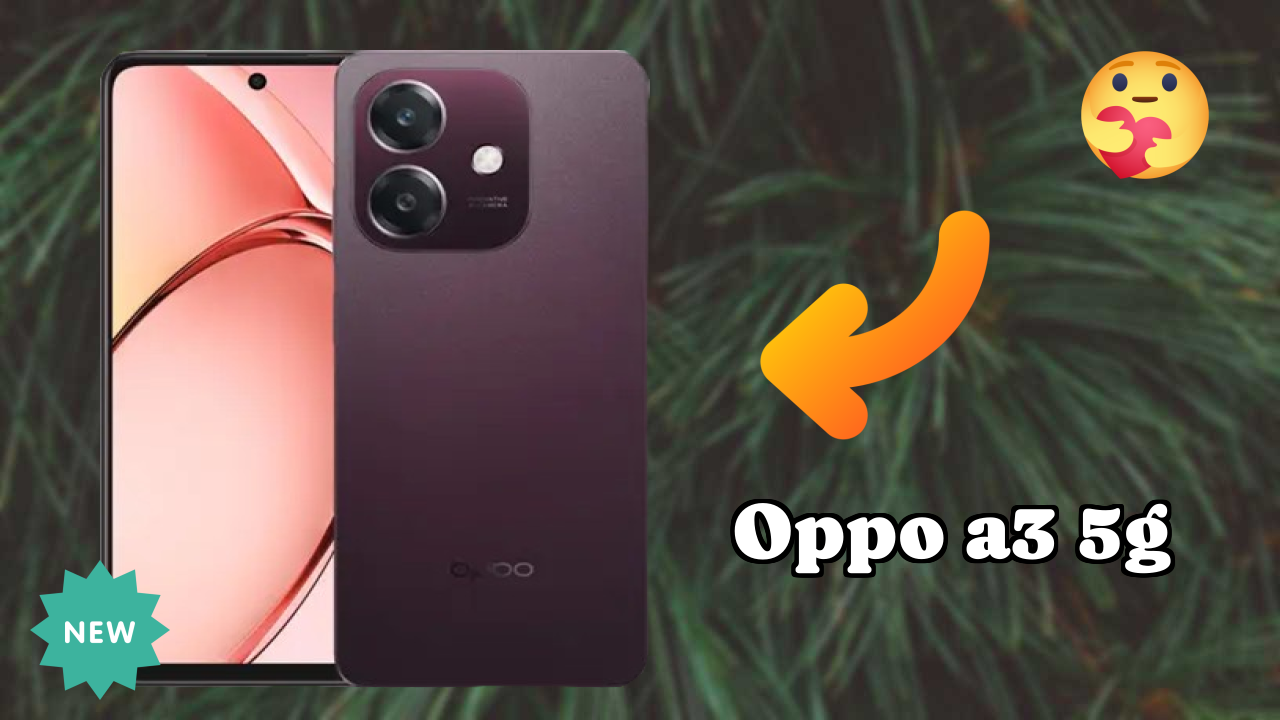 OPPO A3 5G Display Technology: LCD Quality