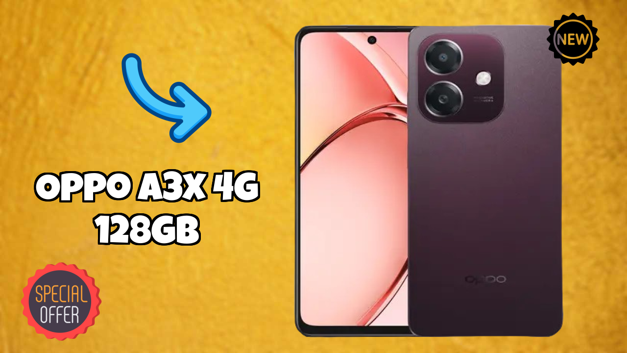 OPPO A3x 4G 128GB at ₹9,999 - Best Features & Specifications