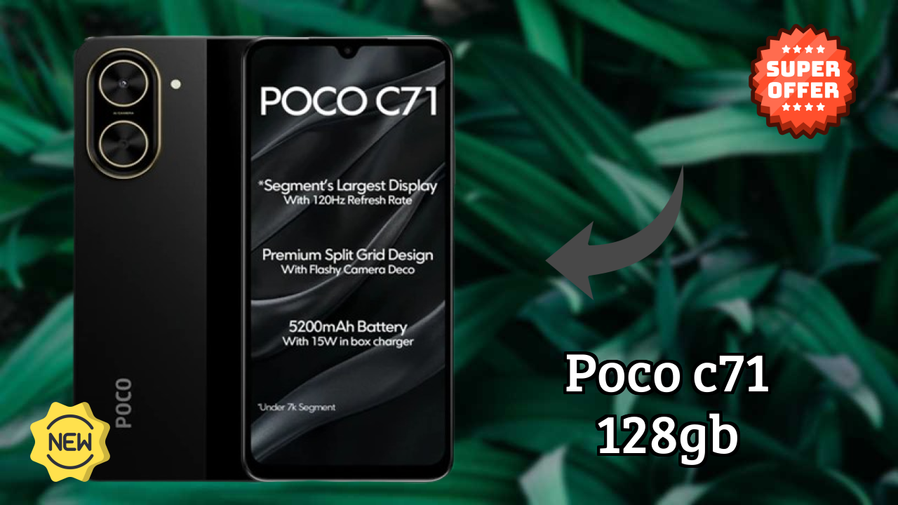 POCO C71 128GB Camera Quality: 32 MP Rear Camera Photo Test