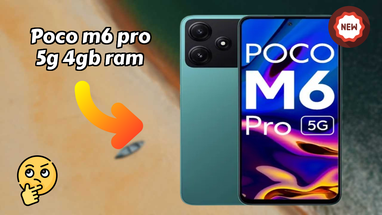 POCO M6 Pro 5G 4GB RAM - Complete Unboxing & First Look Review