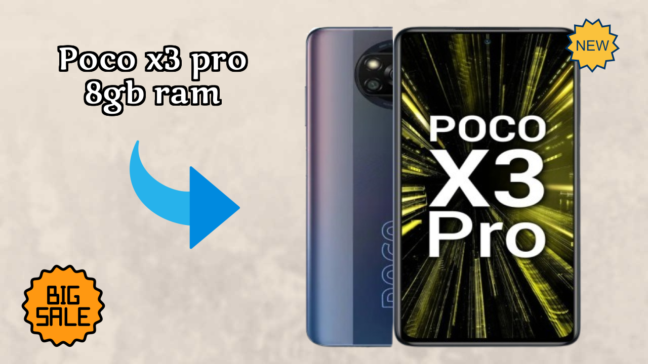 POCO X3 Pro 8GB RAM Price Drop: Just ₹20,999 Available