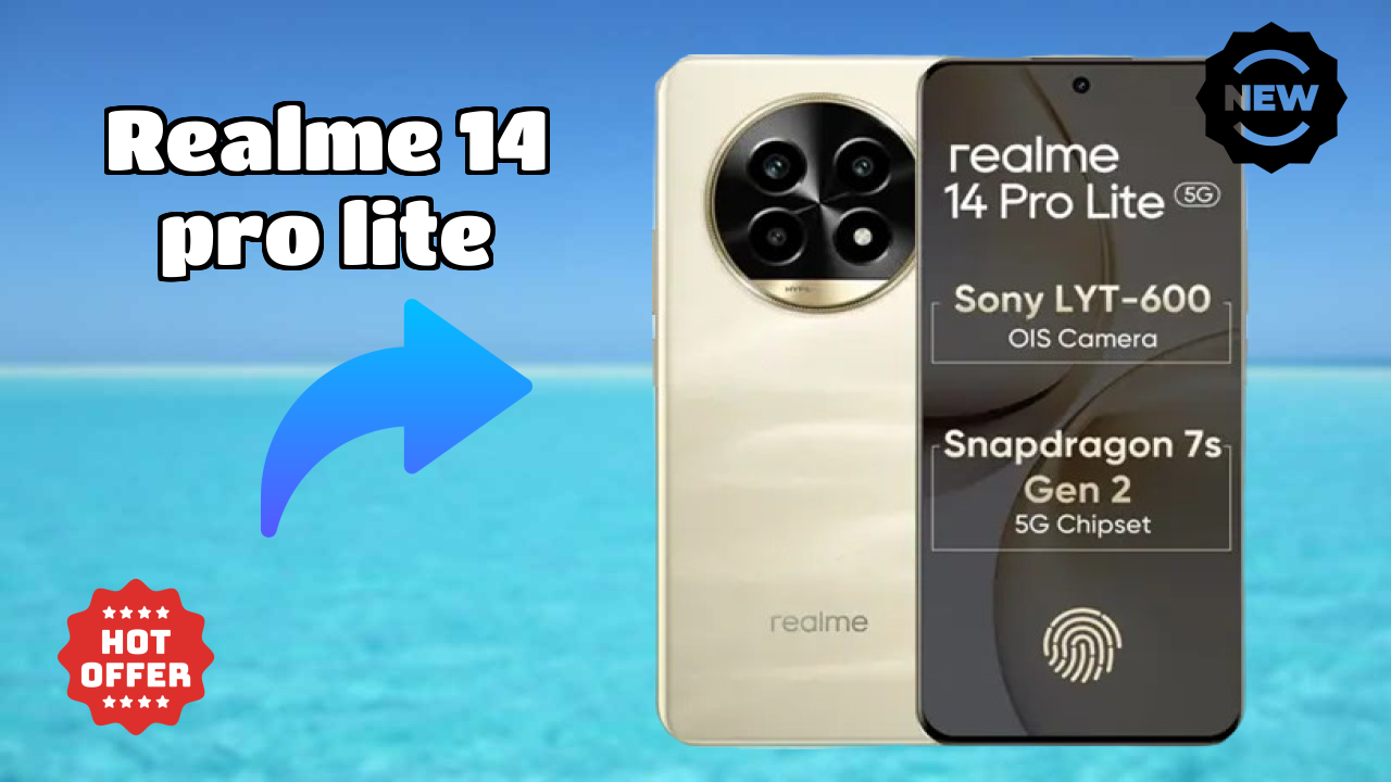 Realme 14 Pro Lite Gaming Test: Snapdragon 7s Gen 2 FPS Performance