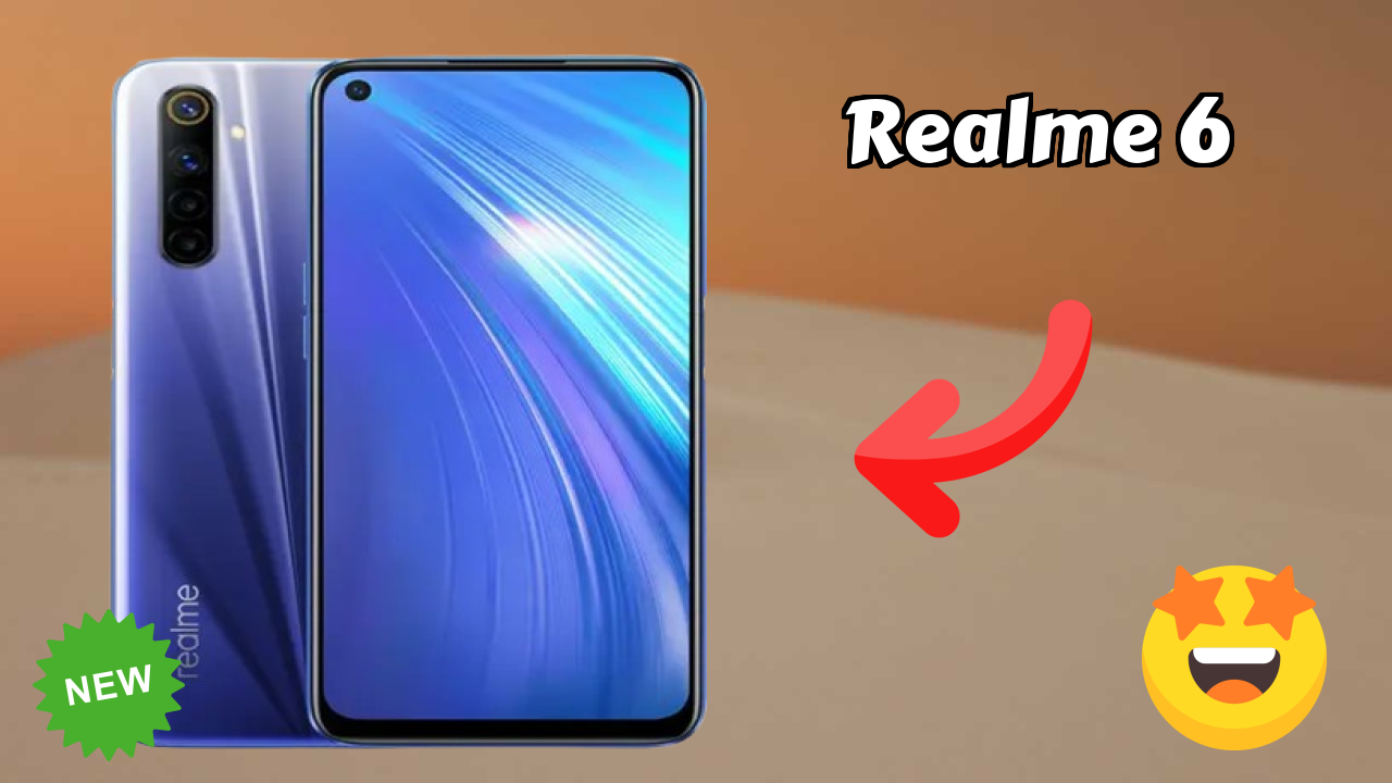 Realme 6 Display Size: 6.5 Inches (16.51 Cm) Screen Quality