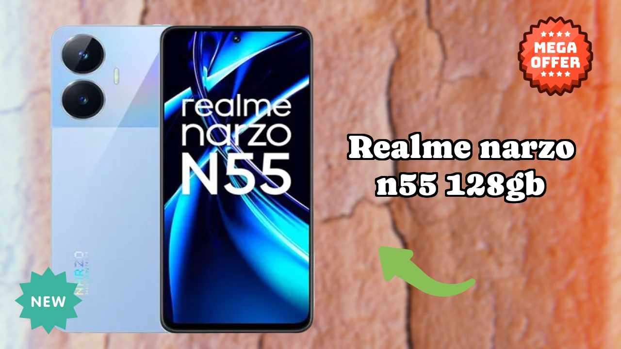 Realme Narzo N55 128GB Display Review: 6.72 Inches (17.07 Cm) Screen Size