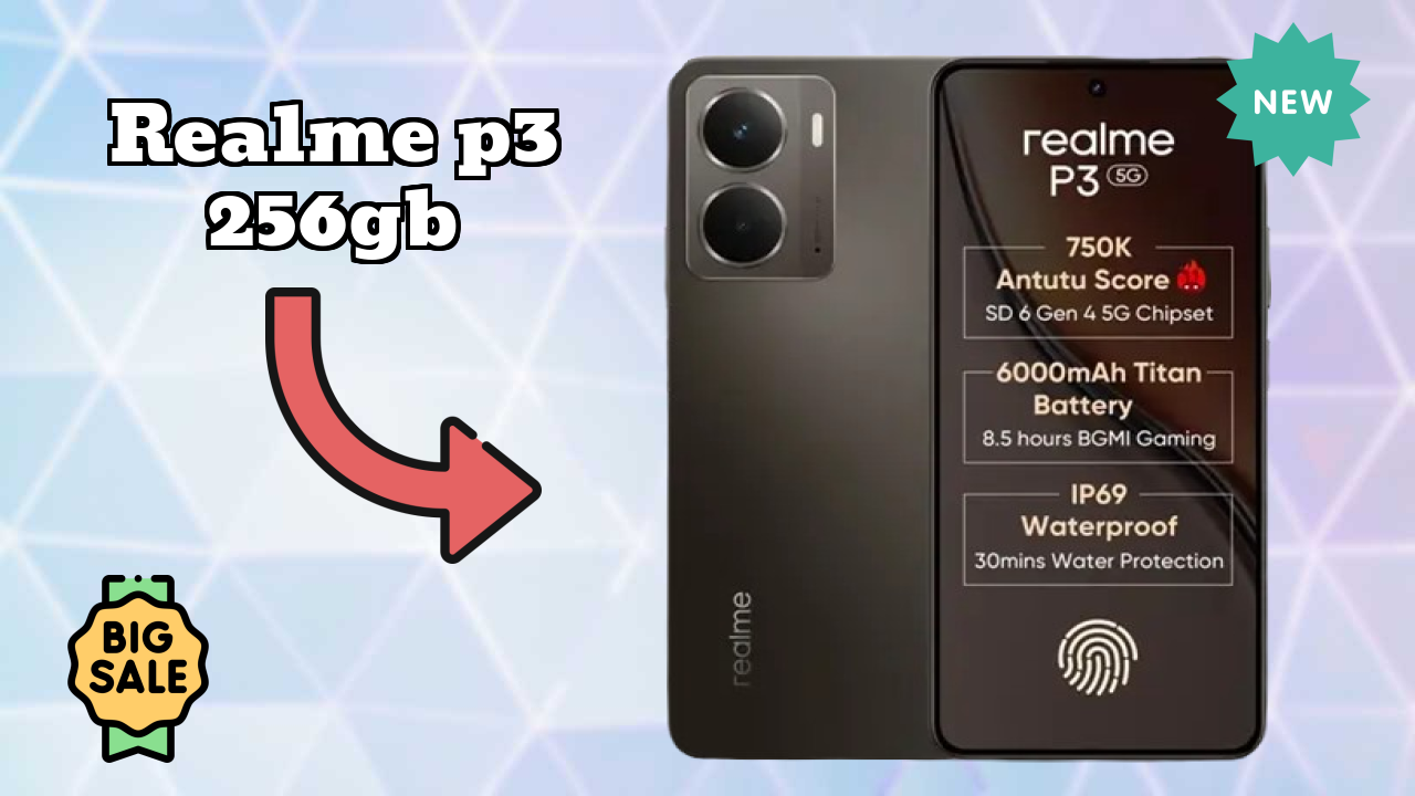 Realme P3 256GB Battery Test: 6000 MAh Real-World Usage