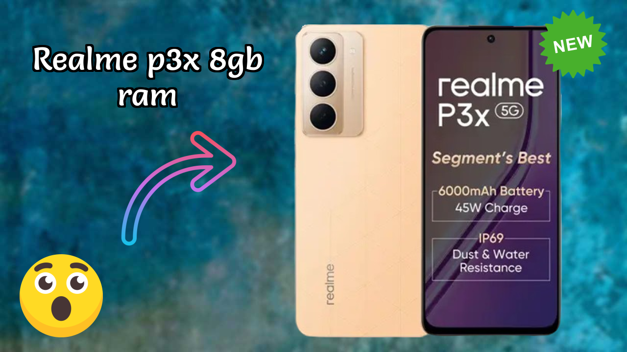 Realme P3x 8GB RAM Price Drop: Now at ₹12,998 Only