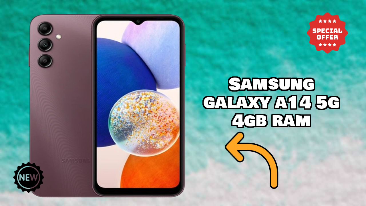 Samsung Galaxy A14 5G 4GB RAM Display Technology: 6.6 Inches (16.76 Cm) Screen