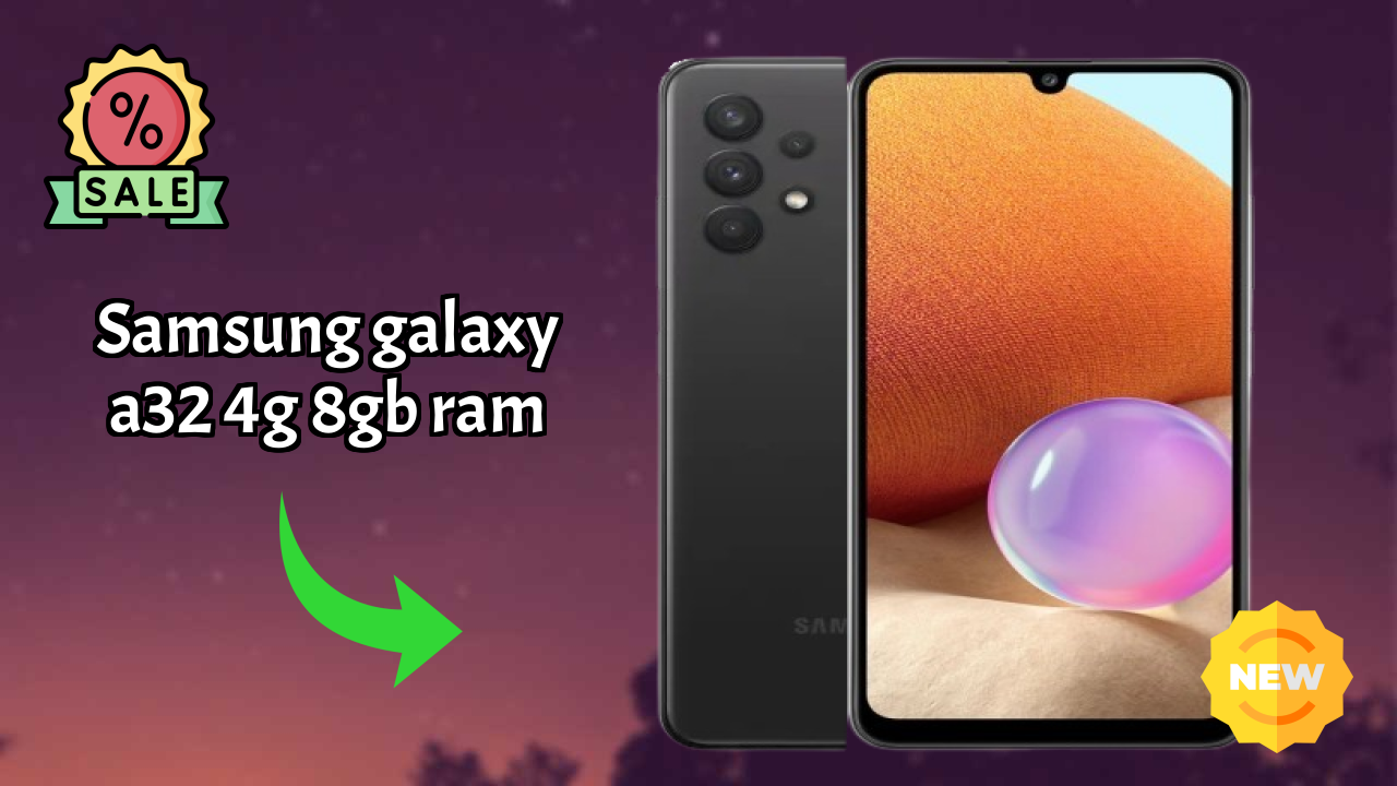 Samsung Galaxy A32 4G 8GB RAM Camera Quality: 20 MP Front Camera Selfie