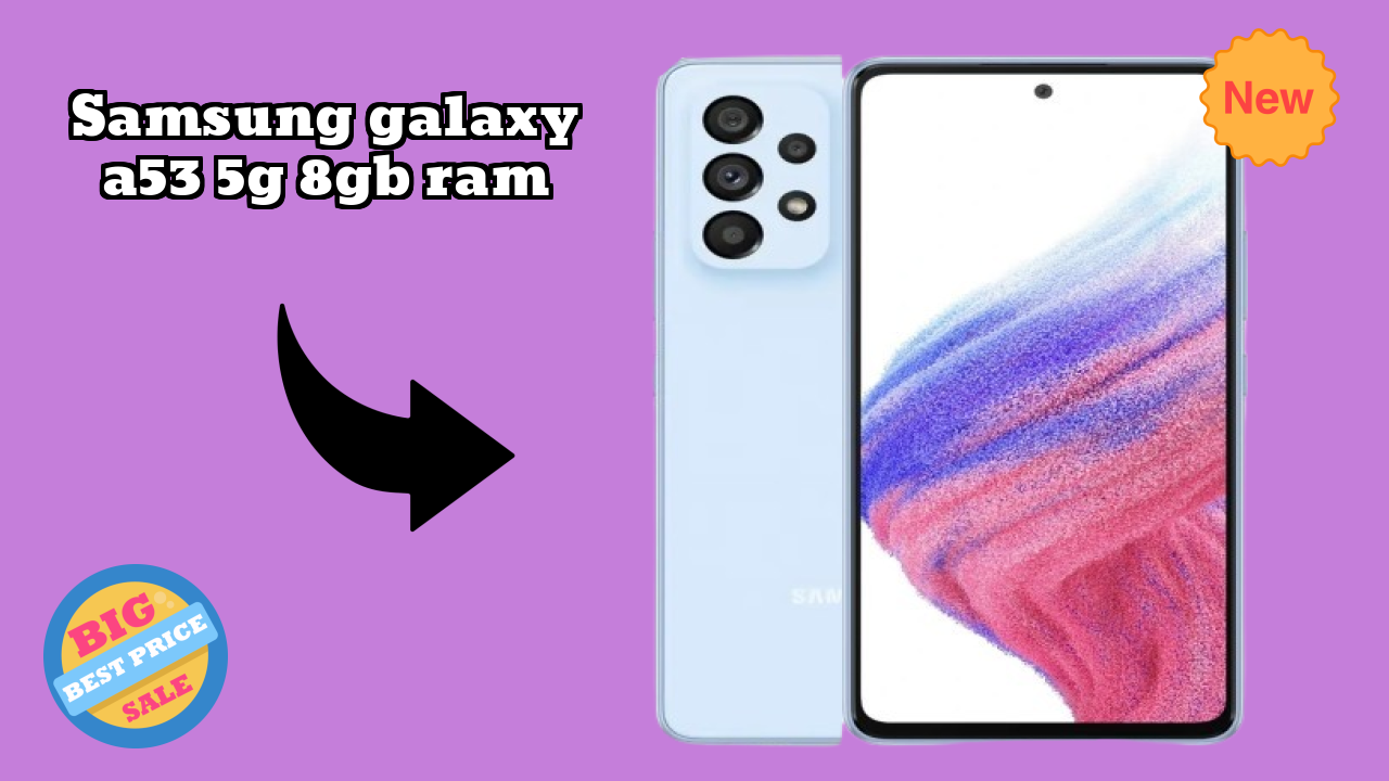 Samsung Galaxy A53 5G 8GB RAM Performance: 8 GB RAM Gaming Test