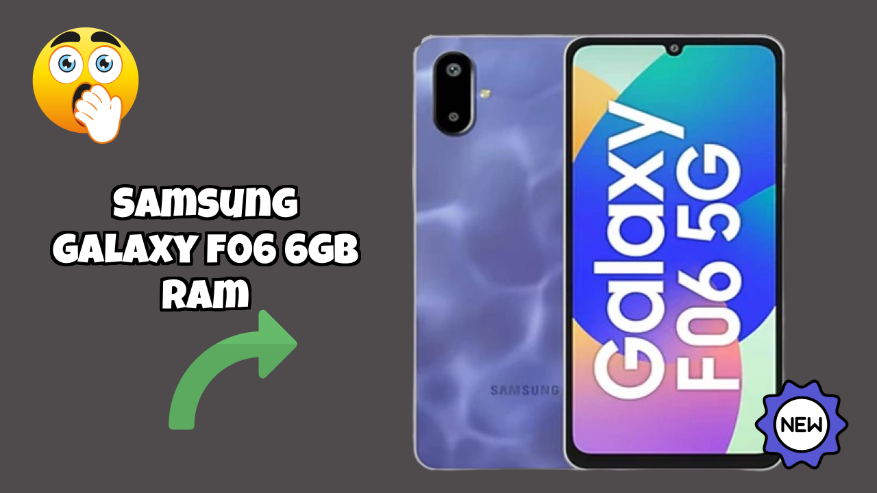 Samsung Galaxy F06 6GB RAM Price Drop Alert: Now at ₹10,490