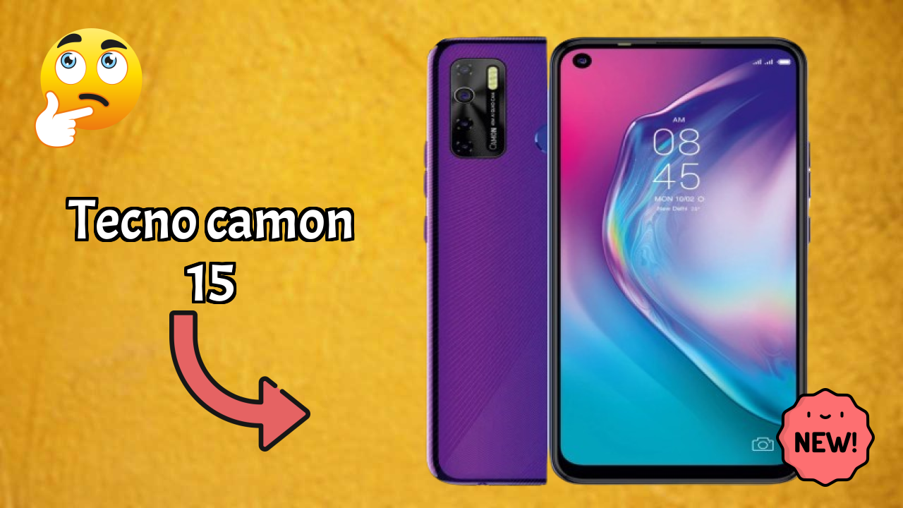 Tecno Camon 15 Display Analysis: 6.55 Inches (16.64 Cm) Screen