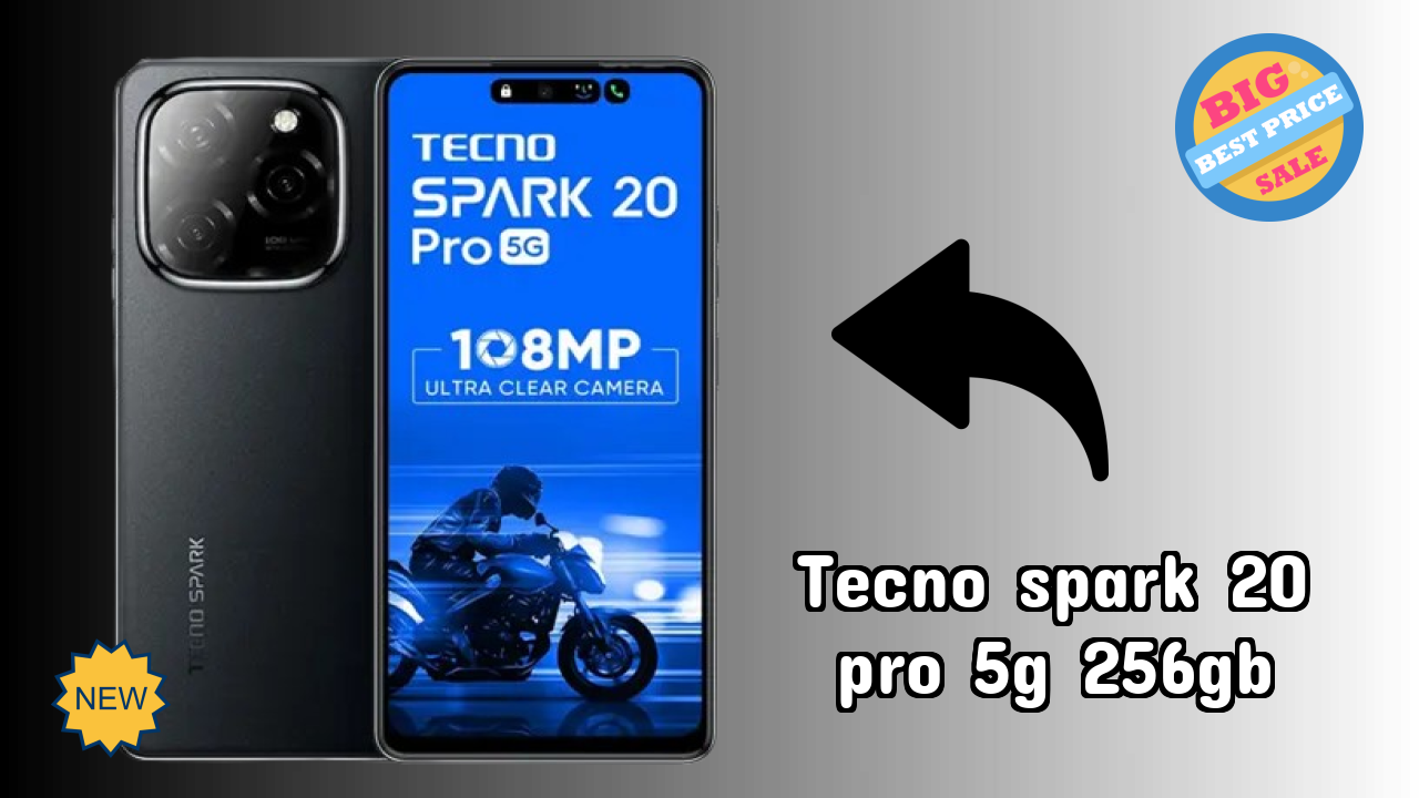 Tecno Spark 20 Pro 5G 256GB Display Review: LTPS LCD Quality