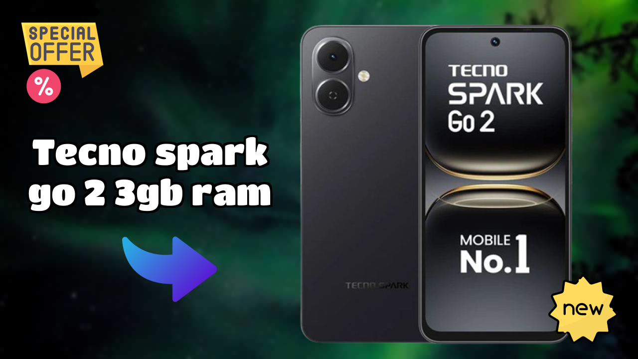 Tecno Fans: Tecno Spark Go 2 3GB RAM Now Available at Just ₹6,699