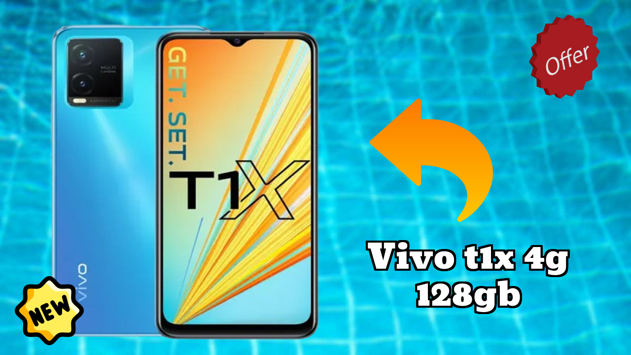 Vivo T1x 4G 128GB RAM Performance: 4 GB RAM Handles Heavy Tasks