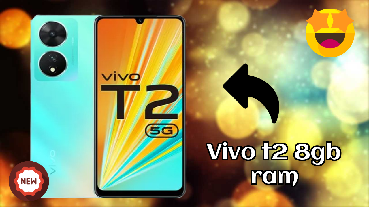 Vivo T2 8GB RAM Performance: 8 GB RAM Multitasking