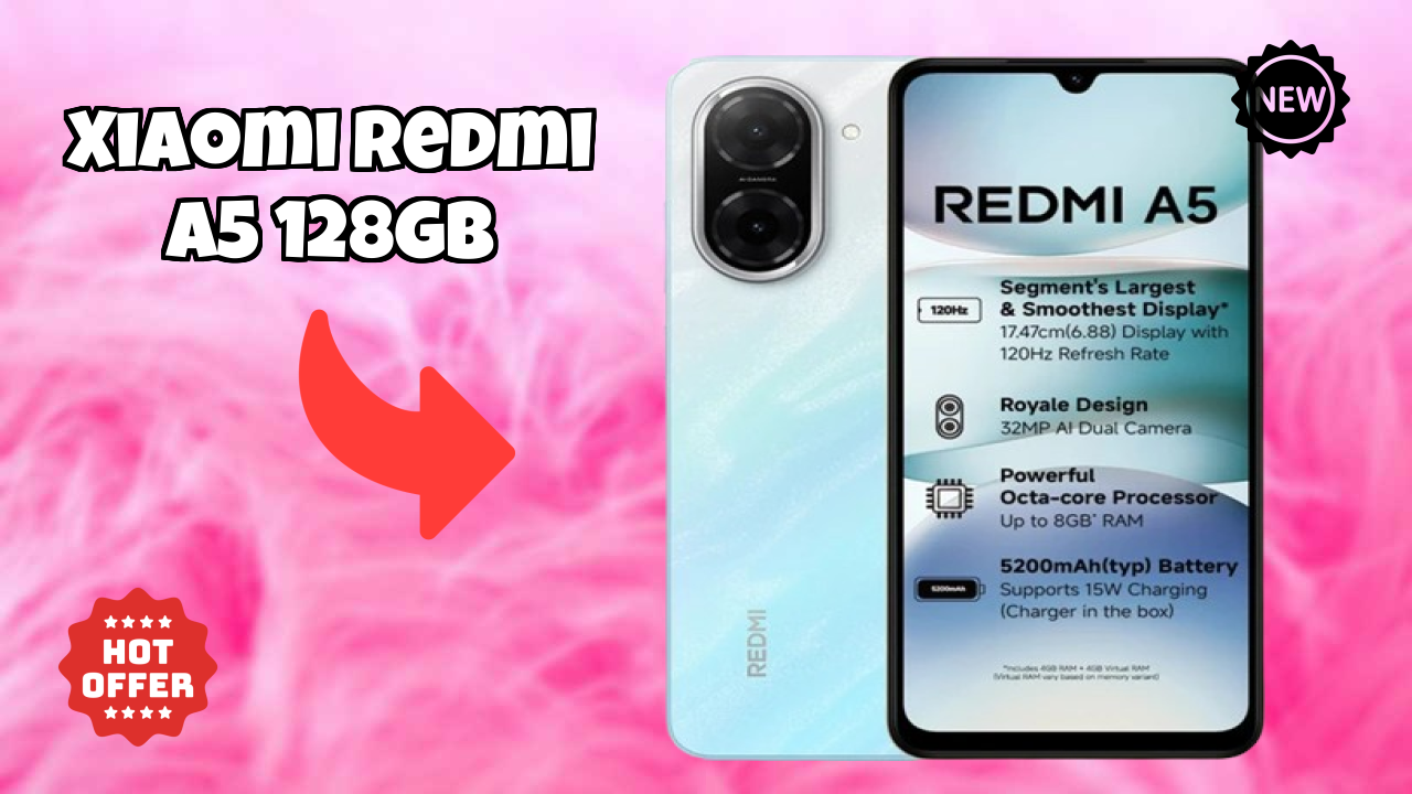 Xiaomi Redmi A5 128GB Display Technology: IPS LCD Explained