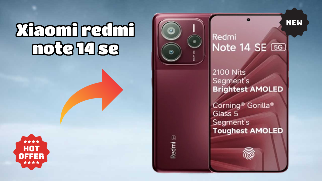 Xiaomi Redmi Note 14 SE Price Drop: Now Available at ₹13,499